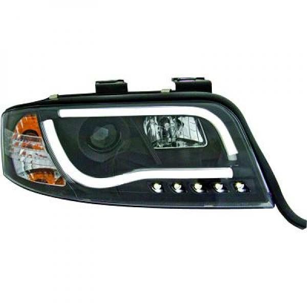 Audi-A6-4B-01-04-Faróis-Tubeline-Preto